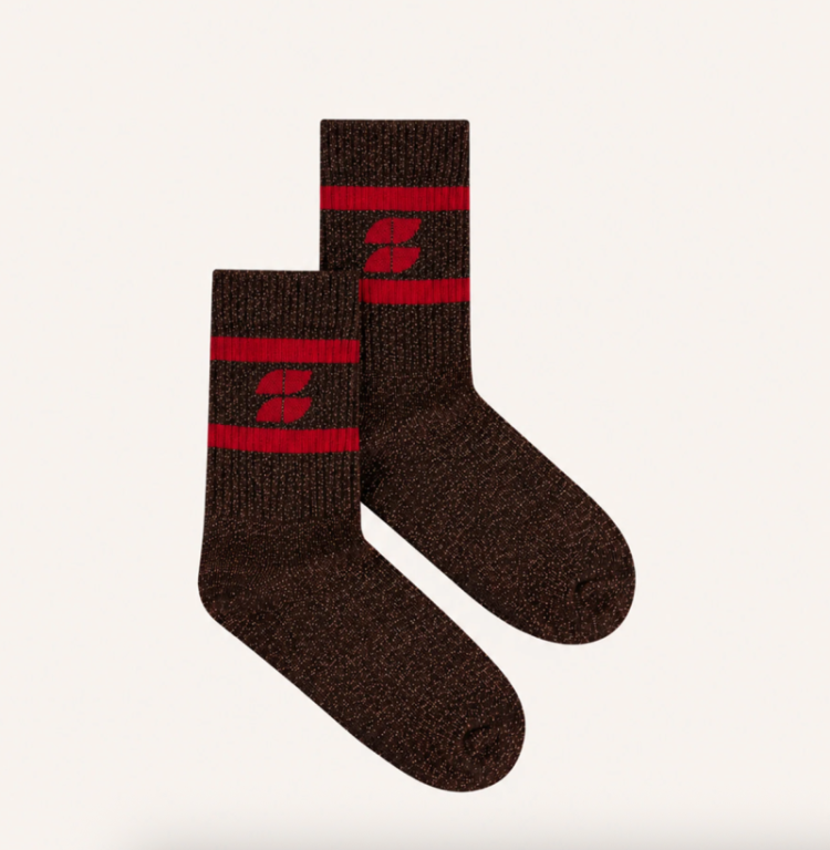 Logo glitter socks 1318 lollipop