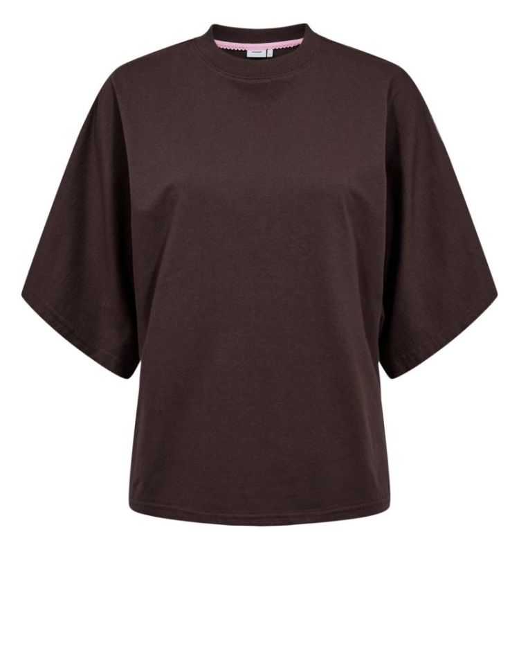 Nuansa Batsleeve t-shirt black coffee