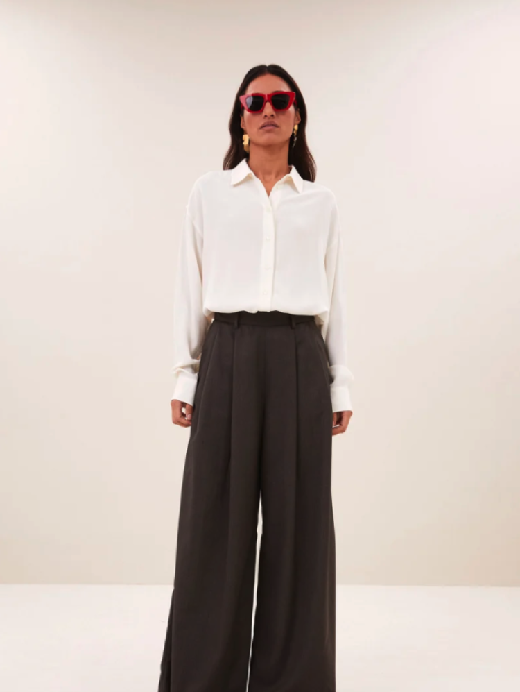 Kris Viscose blouse Ivory