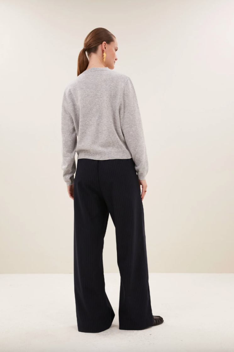Benji Pine stripe Pants Dark pine strip
