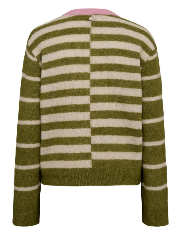 Nuriette Block stripe Pullover 4060