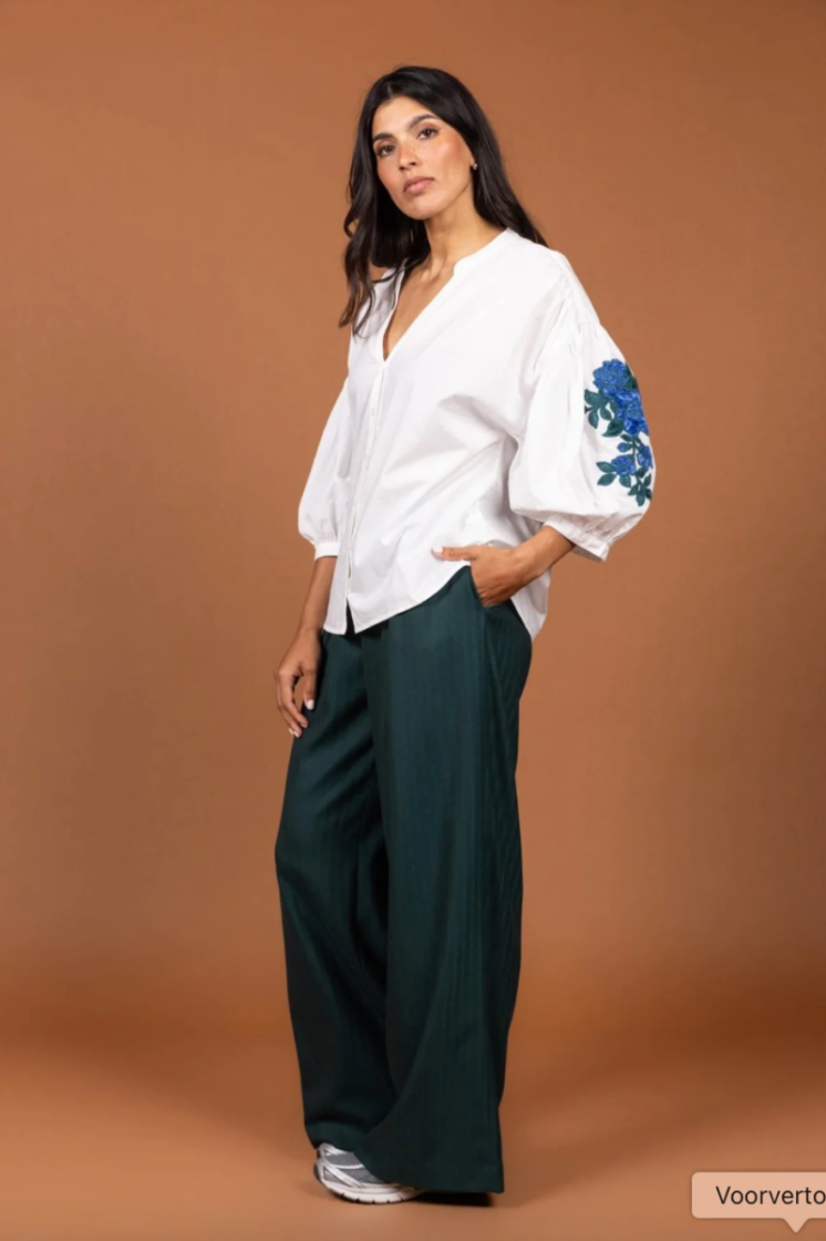 SH Blouse Petrol