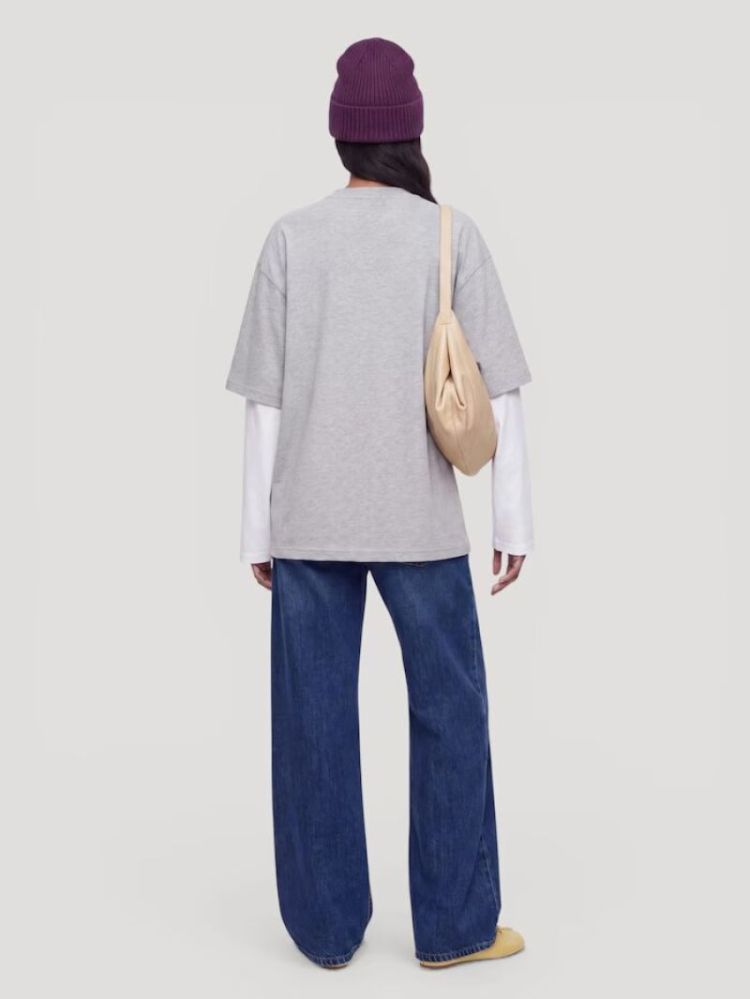 Simi Longsleeve grey mélange/ o