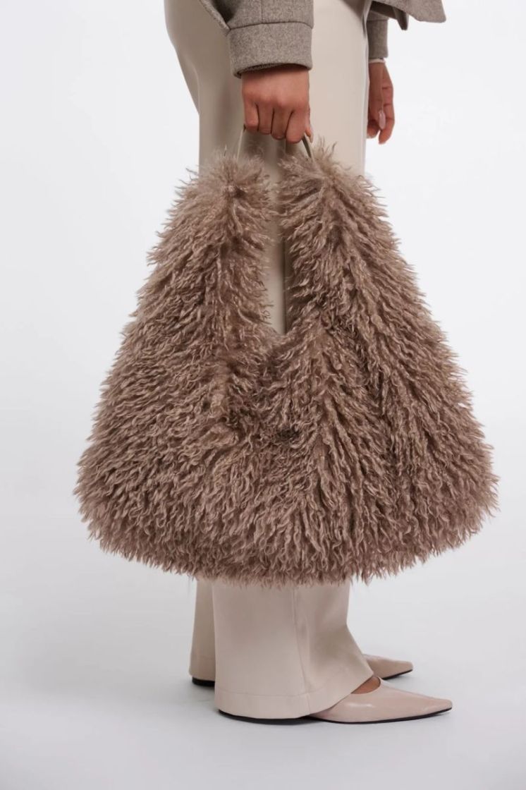 Shoulderbag mocha latte