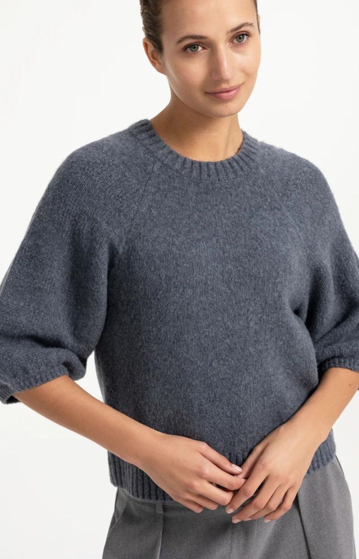 Knitted sweater  Arctic seal gre