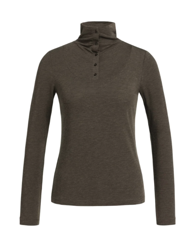 Long sleeve jersey top Slate black bro