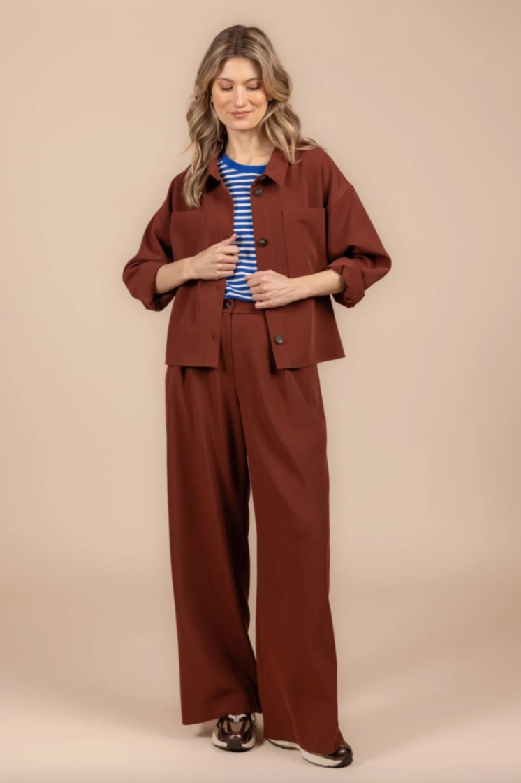AU Jacket fall red
